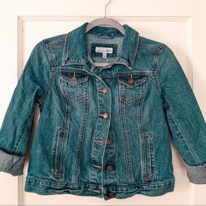 Cropped Jean Jacket